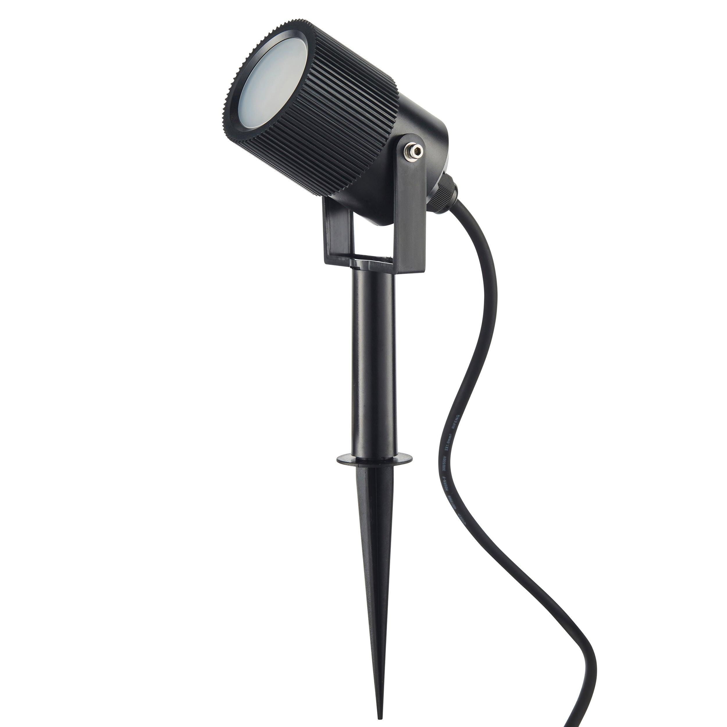 triton garden spike light ip65 5wby Saxby Lighting, close up image