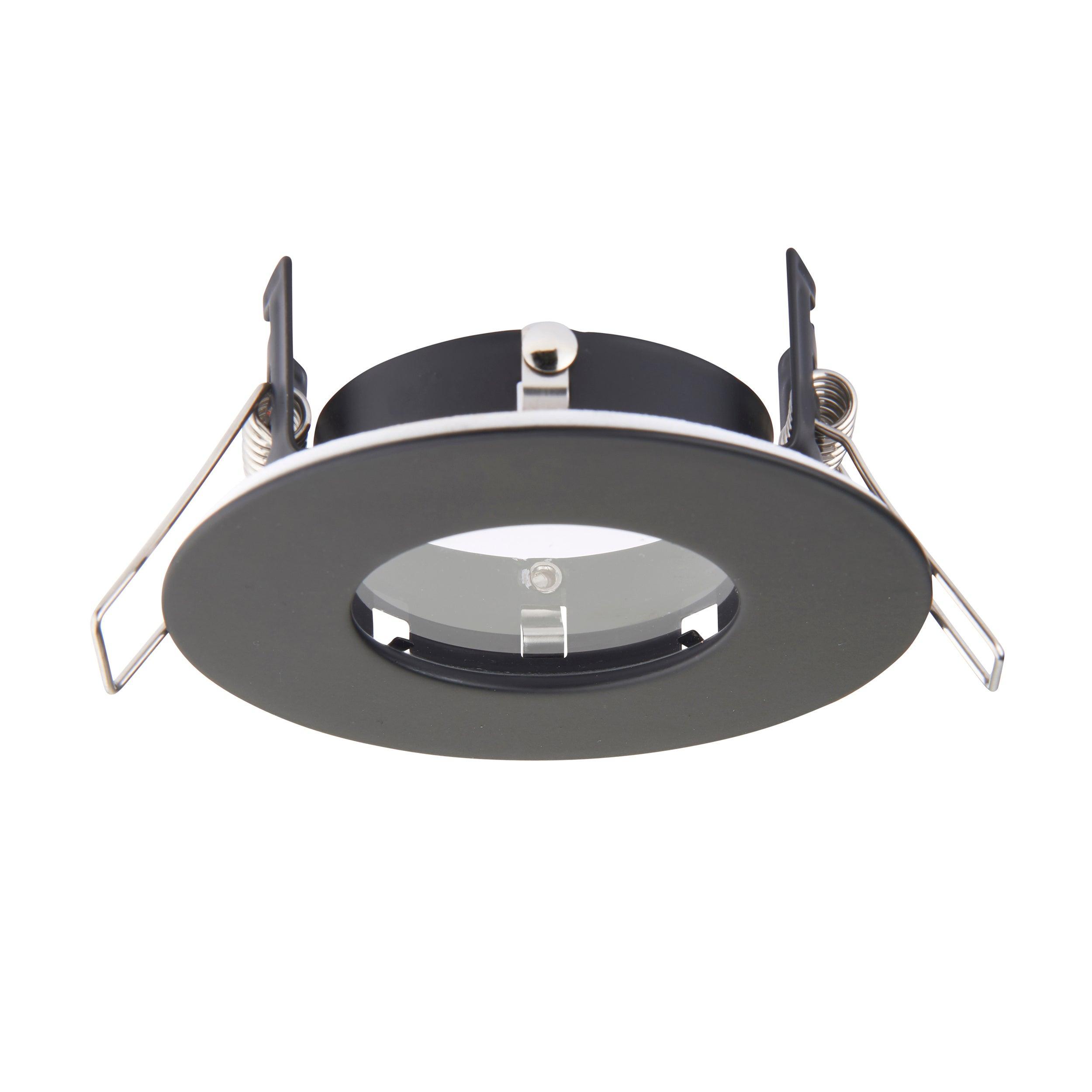 speculo black recessed light ip65 50wby saxby lighting