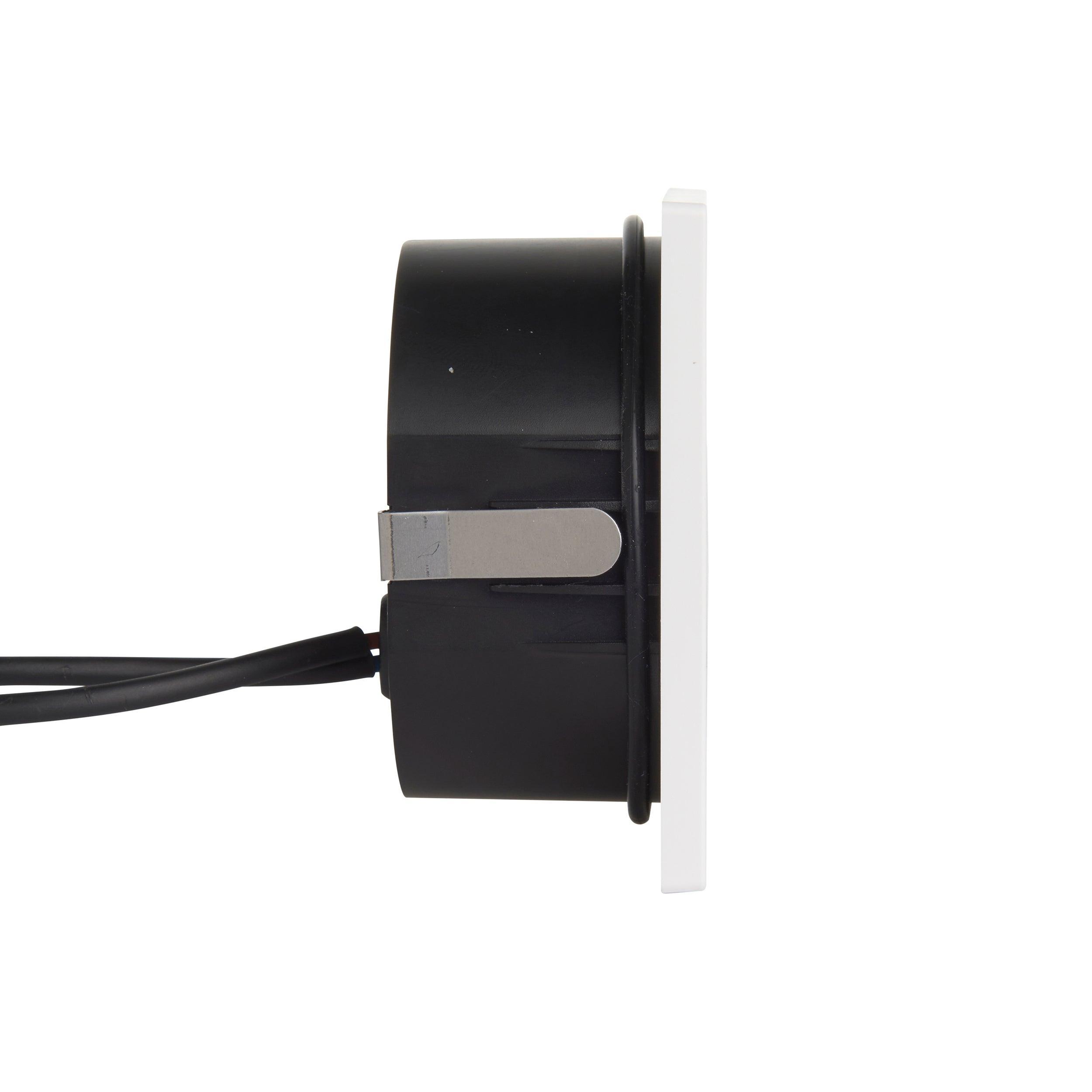 albus cct white bezel 1 by saxby lighting, close up image 47
