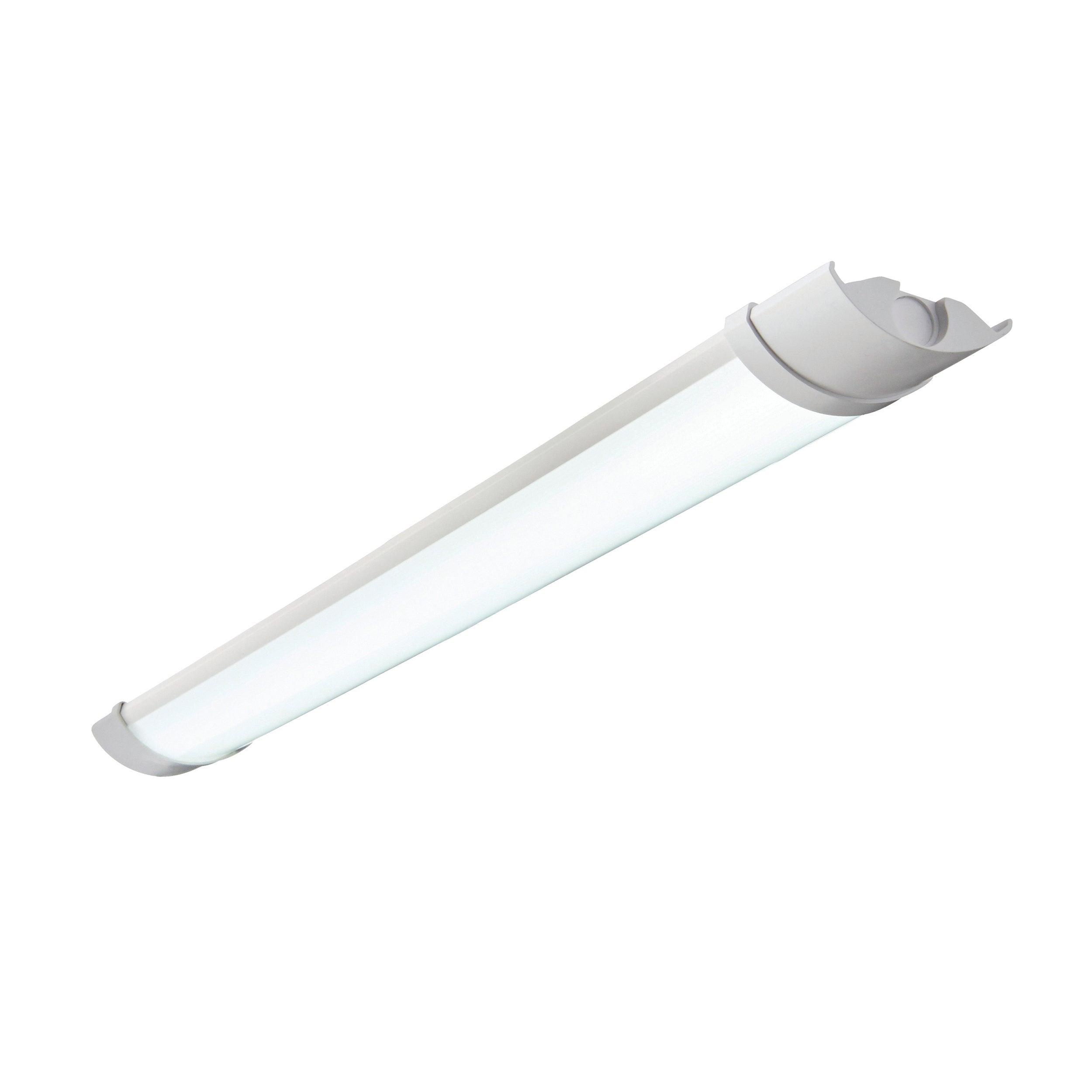 reeve 2 daylight white 2ft led batten light ip65 18wby saxby lighting