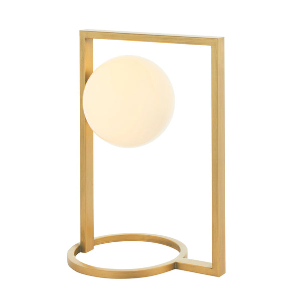 Primrose Gold Modern Geometric Table Lamp - Opal Glass Shade-Living Lights-Living-Room-Tiffany Lighting Direct-[image-position]