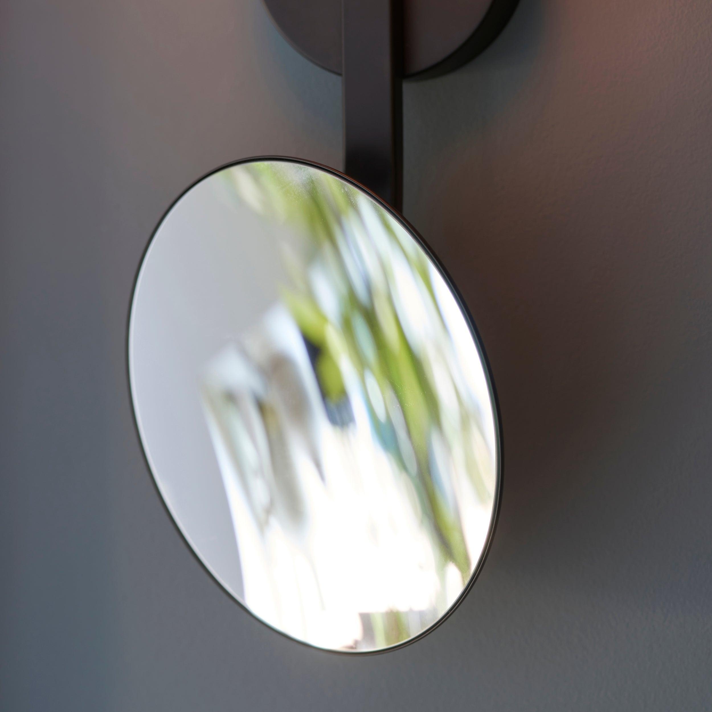prendle black bathroom wall light with mirror kitchen lighting image
