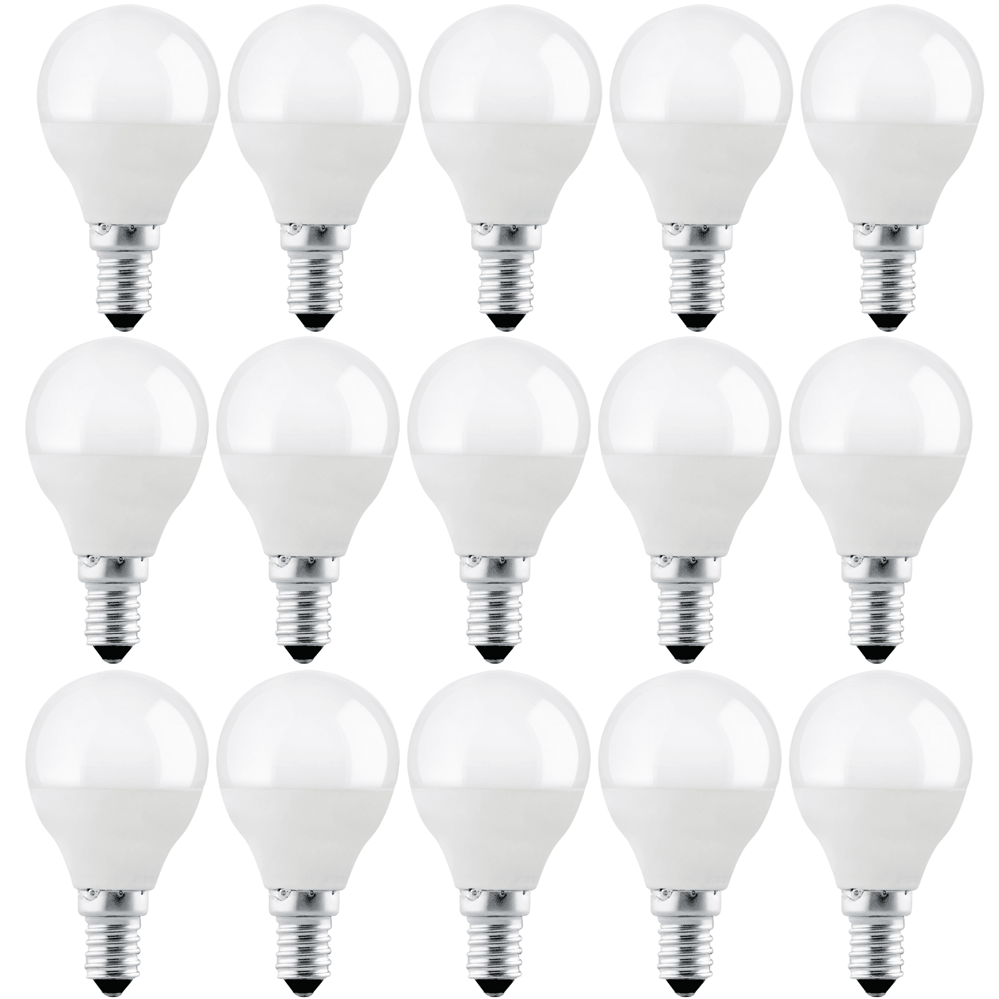 15 x E14 LED Lamp/Bulb Dimmable 4W (40W Equivalent)