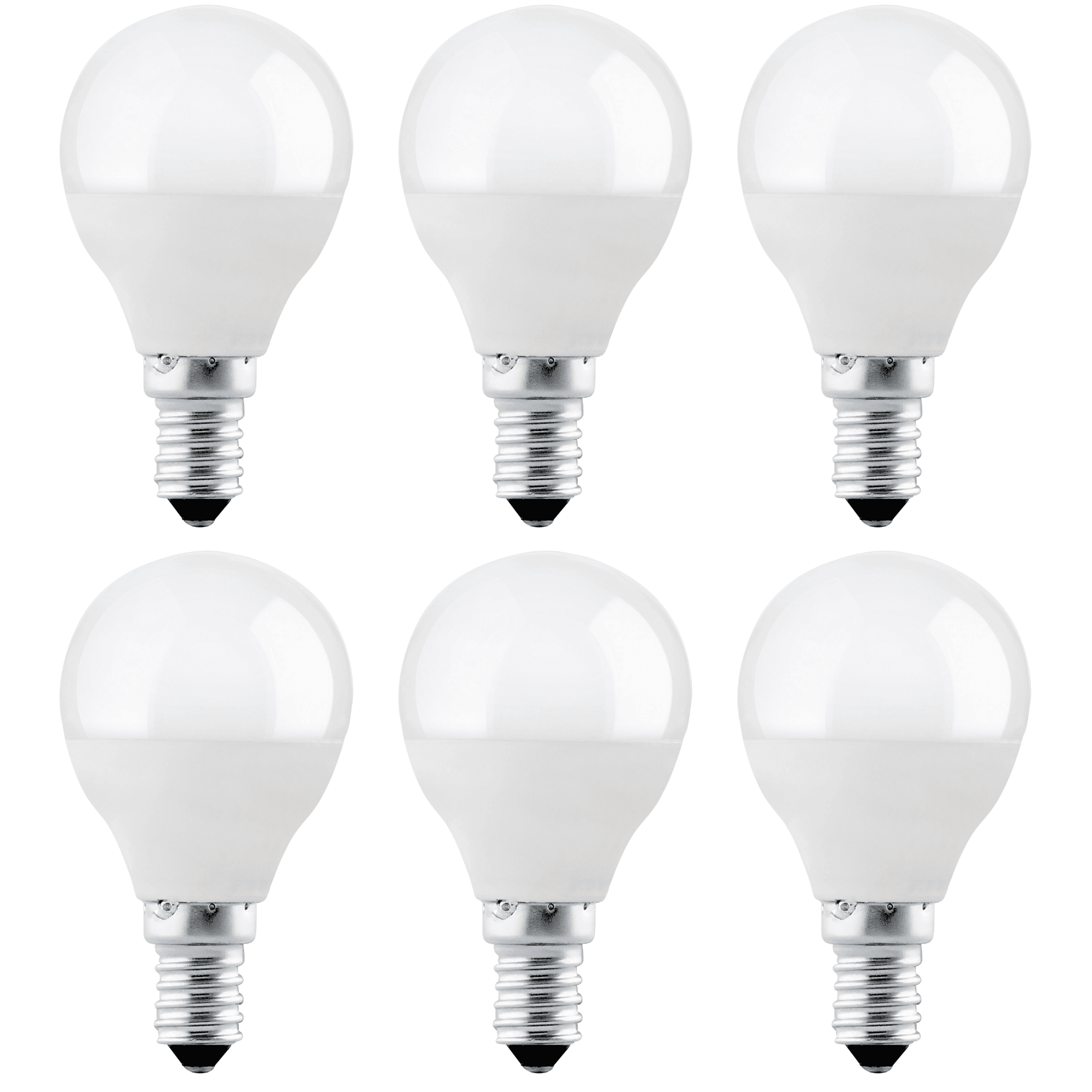 6 x E14 LED Lamp/Bulb Dimmable 4W (40W Equivalent)