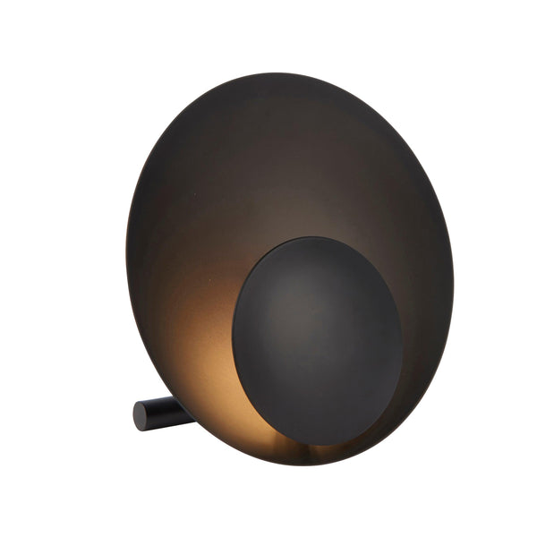 Encore Modern Black Circle Small Table Lamp-Living Lights-Living-Room-Tiffany Lighting Direct-[image-position]