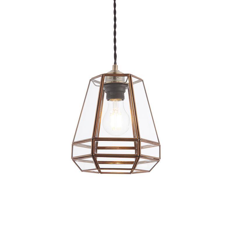 Stockheld 1lt Ceiling Pendant Light by Endon Lighting