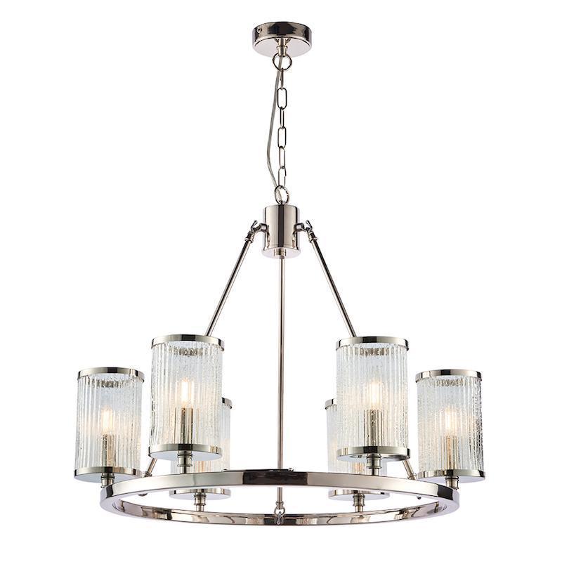 Easton 6lt Ceiling Pendant Light by Endon Lighting