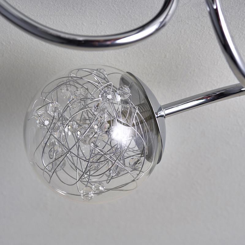 Auria 3lt Semi Flush by Endon Lighting Living Room Image 3