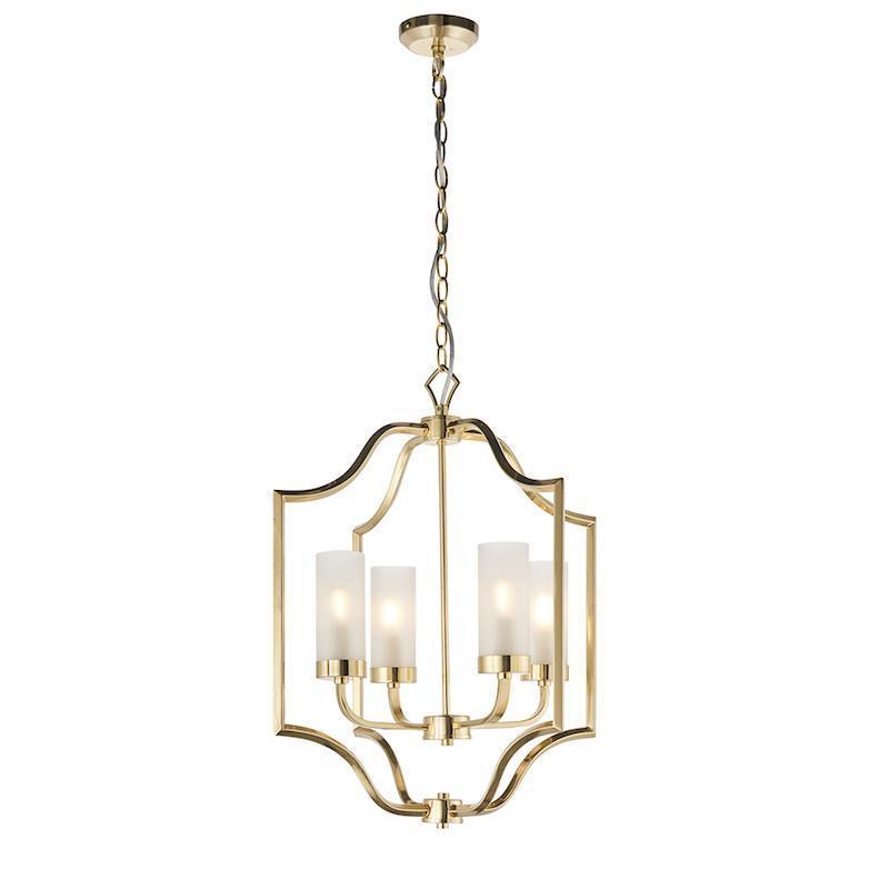 Edrea 4lt Ceiling Pendant Light by Endon Lighting