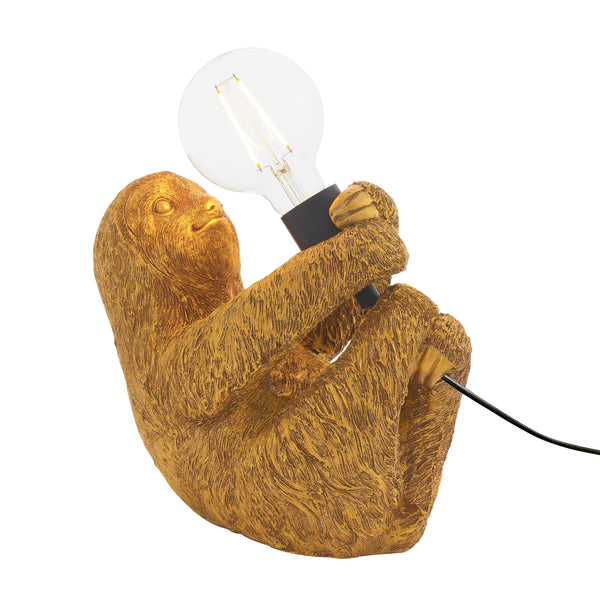 Lazy Gold Sloth Table Lamp-Living Lights-Living-Room-Tiffany Lighting Direct-[image-position]