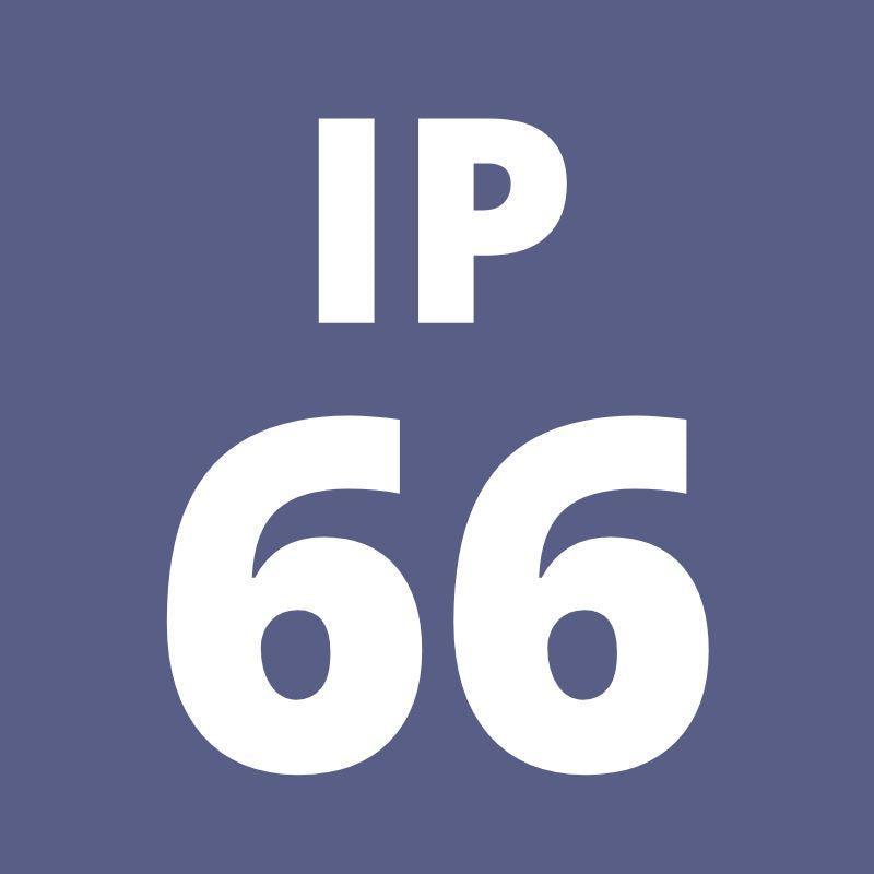 norlys halmstad small black outdoor bollard light IP rating image