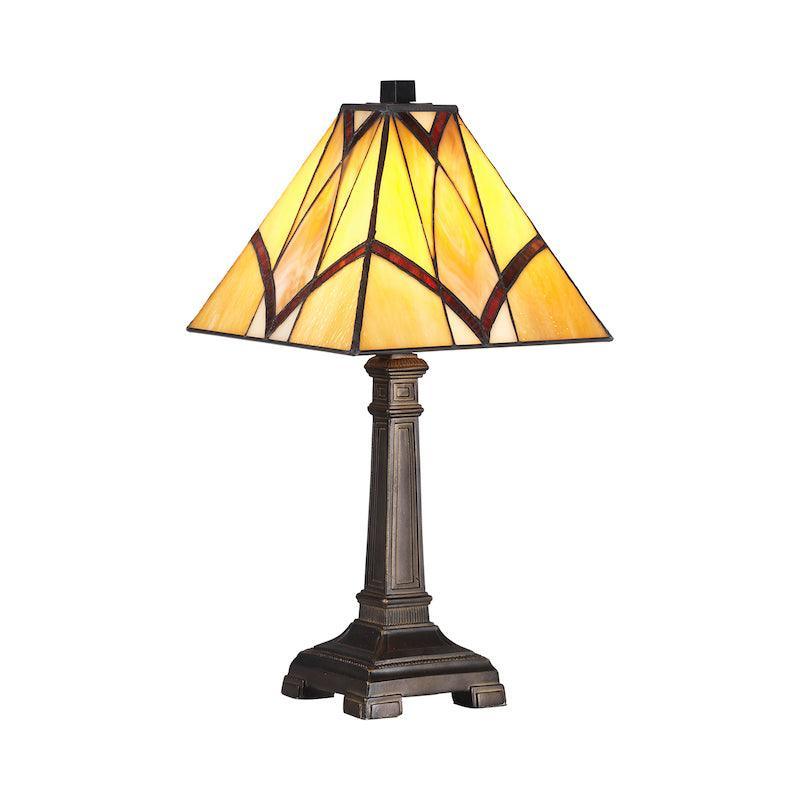 oaks portia small tiffany table lamp