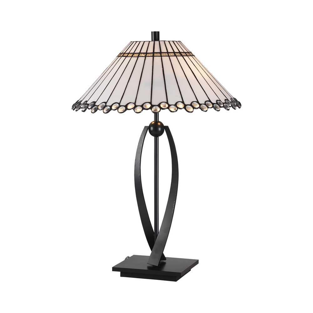 oaks fabien tiffany large table lamp
