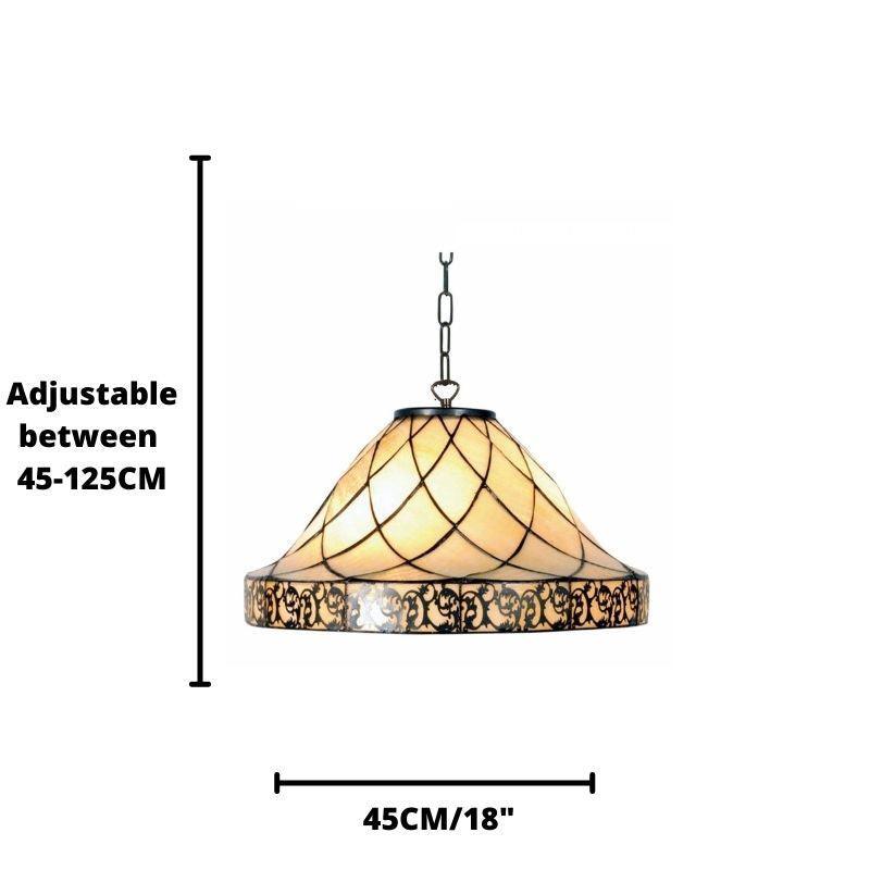 cambridge tiffany pendant light Living room lighting image