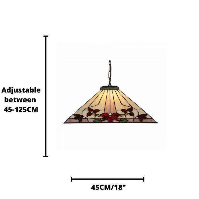 oaks tiffany camillo pendant light Bedroom Lighting Image