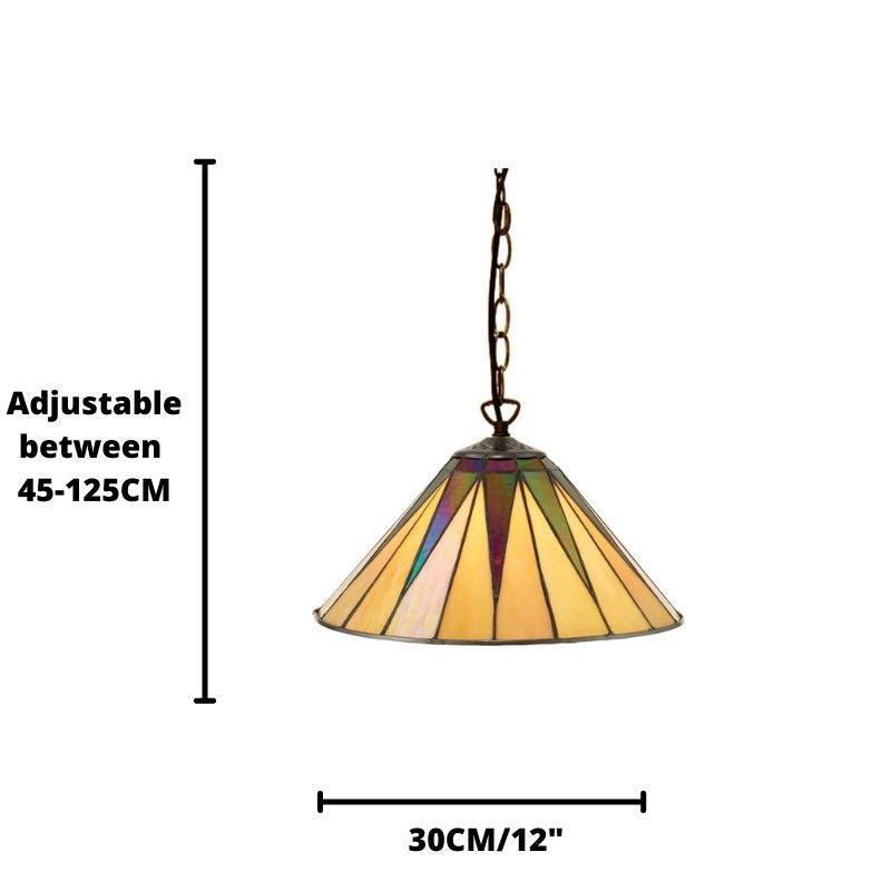 dark star small tiffany pendant light Living room lighting image