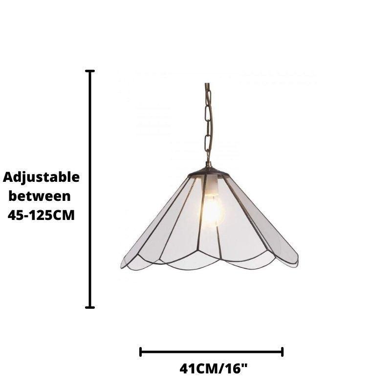 fermo clear tiffany ceiling light Bedtoom Lighting Greater Image