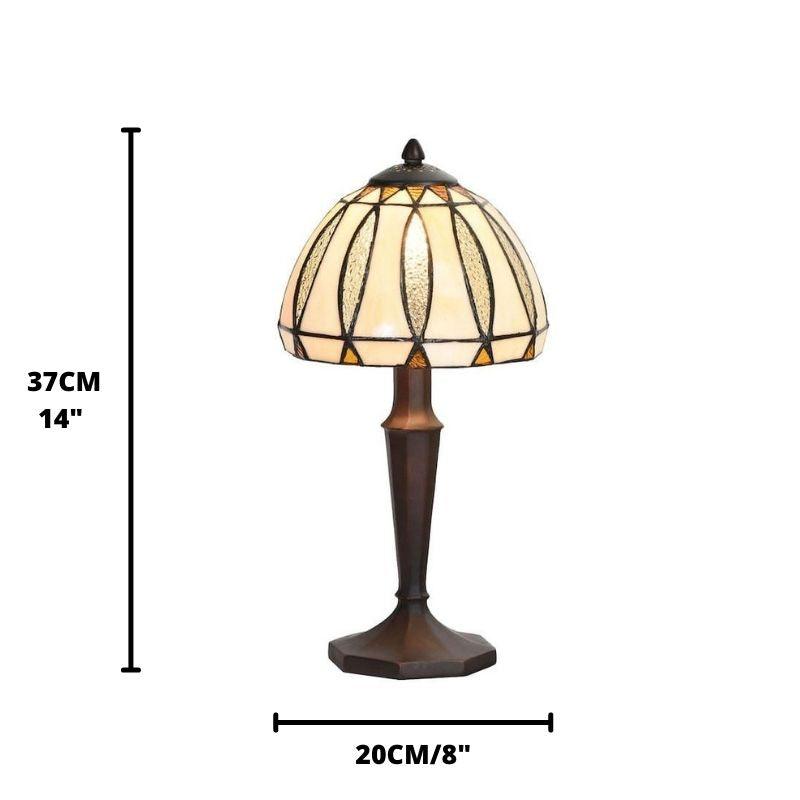 Farndon Tiffany Bedside Table Lamp - Tiffany Lighting Direct