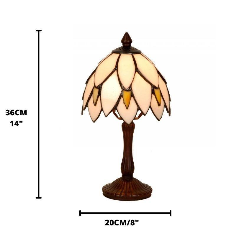 mayflower tiffany bedside table lamp product weight image