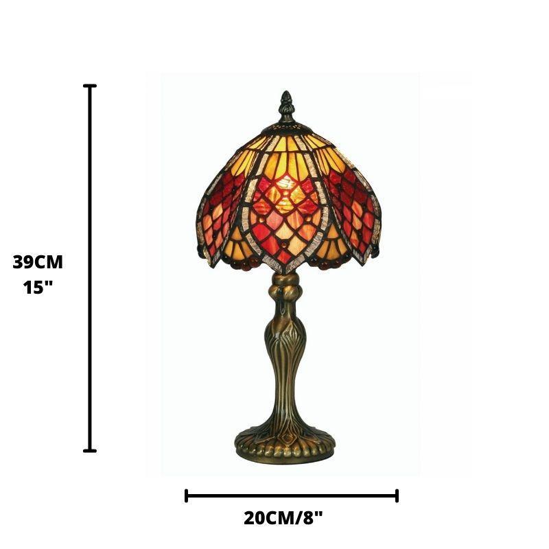 oaks tiffany orsino tiffany table lamp Living Room Image