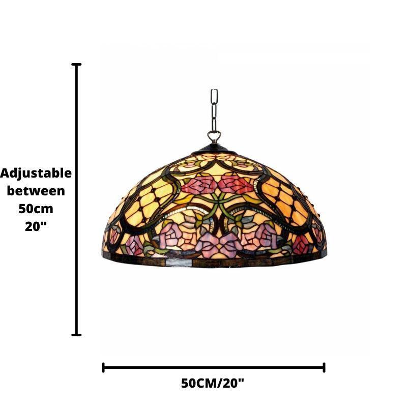 anders tiffany 3 bulb ceiling pendant light Living room lighting image