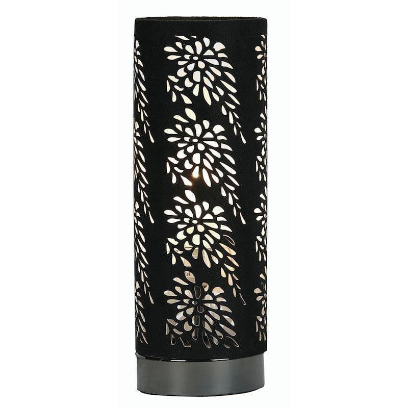 Oaks Tema Mirror Black Table Lamp 1