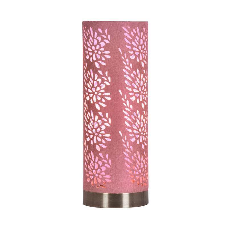 Oaks Lighting Tema Pale Pink Table Lamp 1