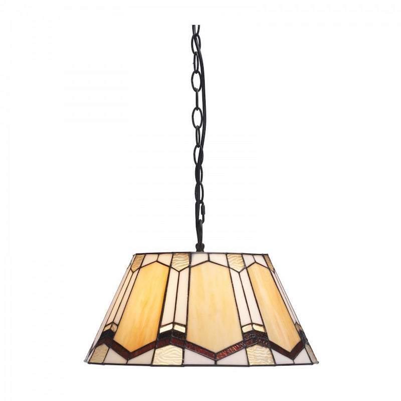 Curan Tiffany Ceiling Light by Oaks Lighting