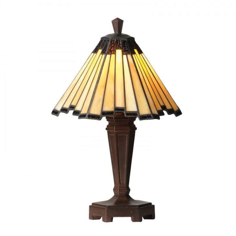 Feste Small Tiffany Table Lamp by Oaks Lighting