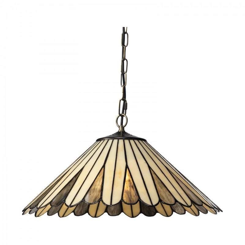 Regan Tiffany Ceiling Light by Oaks Lighting