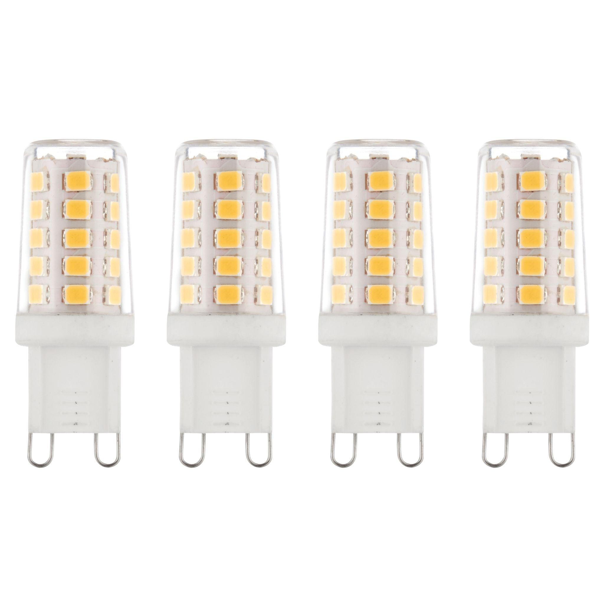 4 x G9 LED Non-Dimmable Light Bulb 2.3W Warm White