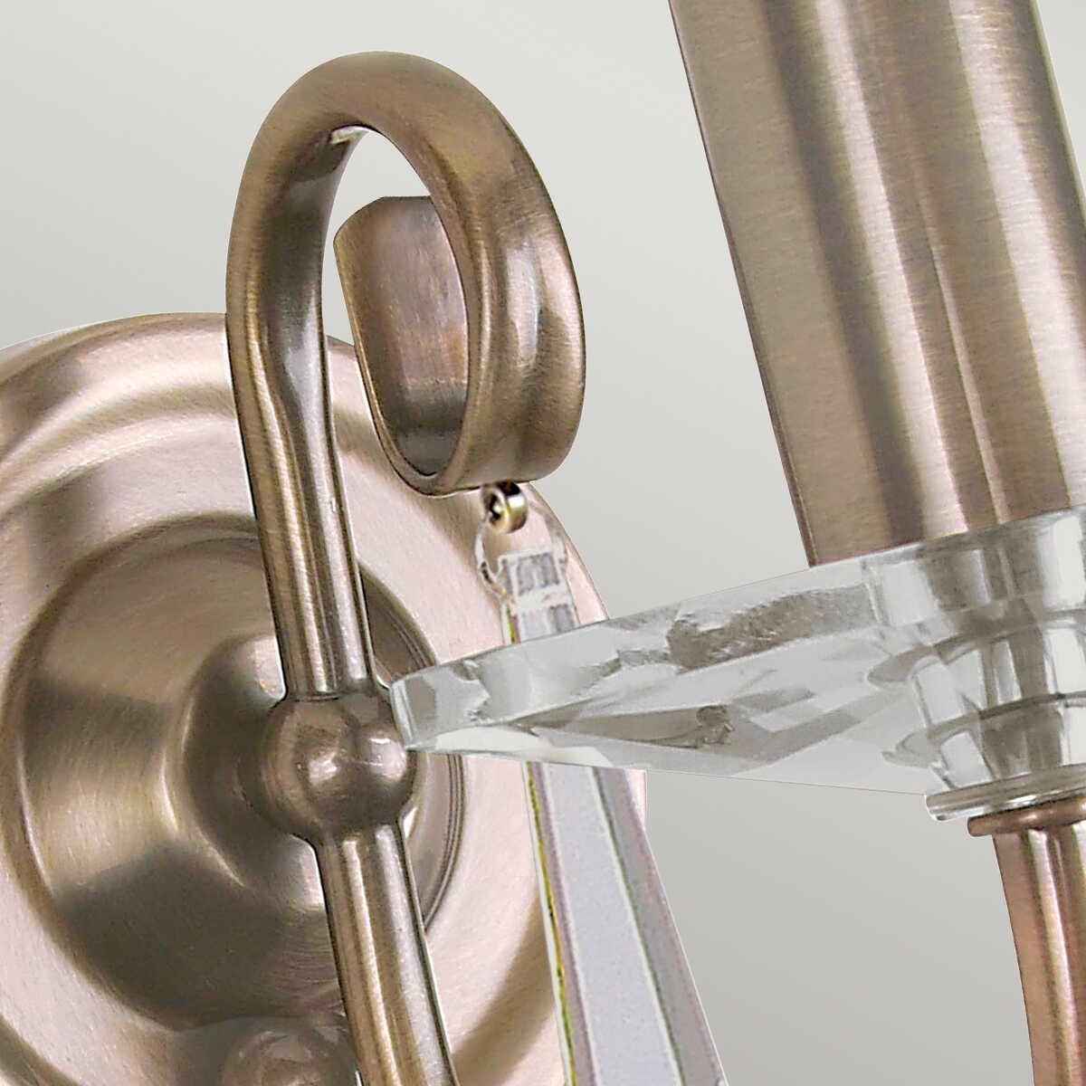 Traditional Wall Lights - Elstead Aegean Aged Brass Wall Light AG1 Aged Brass hallway image