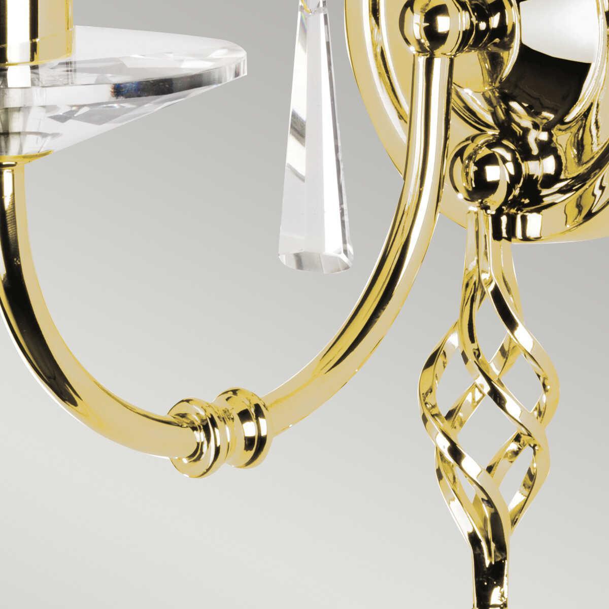 Traditional Wall Lights - Elstead Aegean Polished Brass Wall Light AG1 Pol Brass hallway image