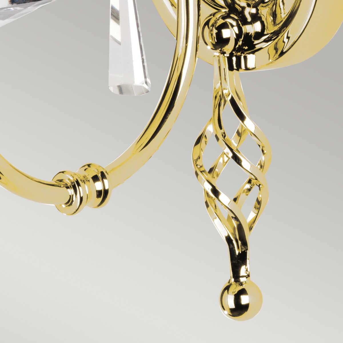 Traditional Wall Lights - Elstead Aegean Polished Brass Wall Light AG1 Pol Brass dining room image