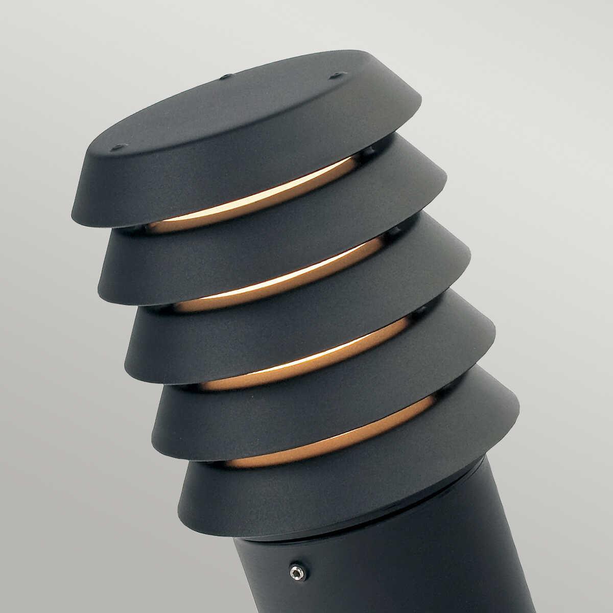 elstead alta mini black bollard light LED Lamp Bulb Guide