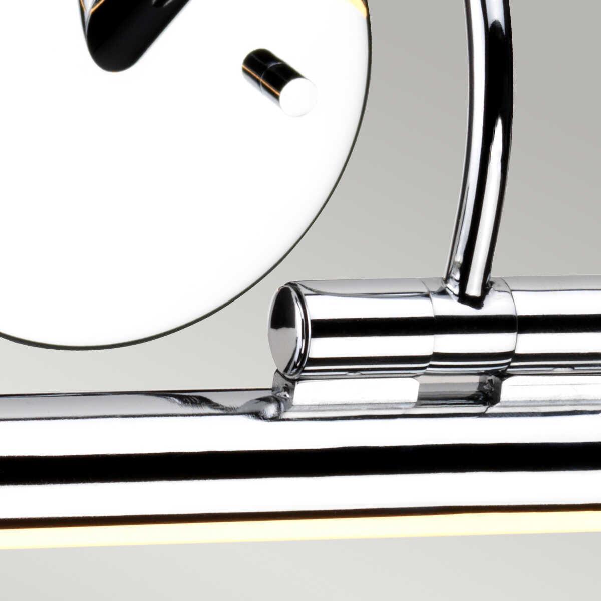 alton 1 lt large led polished chrome picture light elstead lighting Close Up