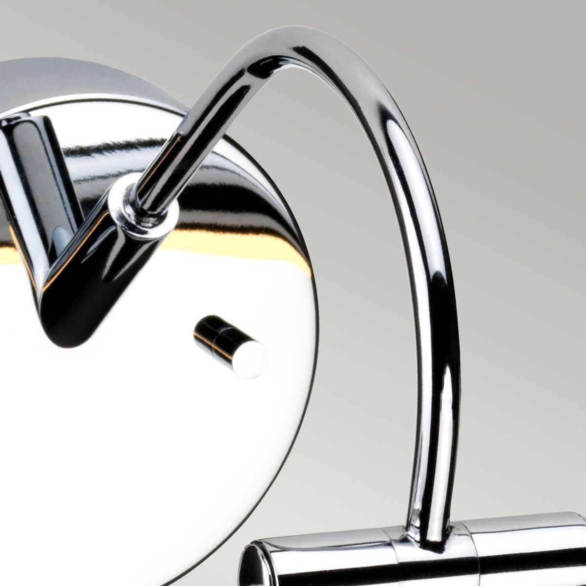 alton 1 lt large led polished chrome picture light elstead lighting Close Up LED Bulb