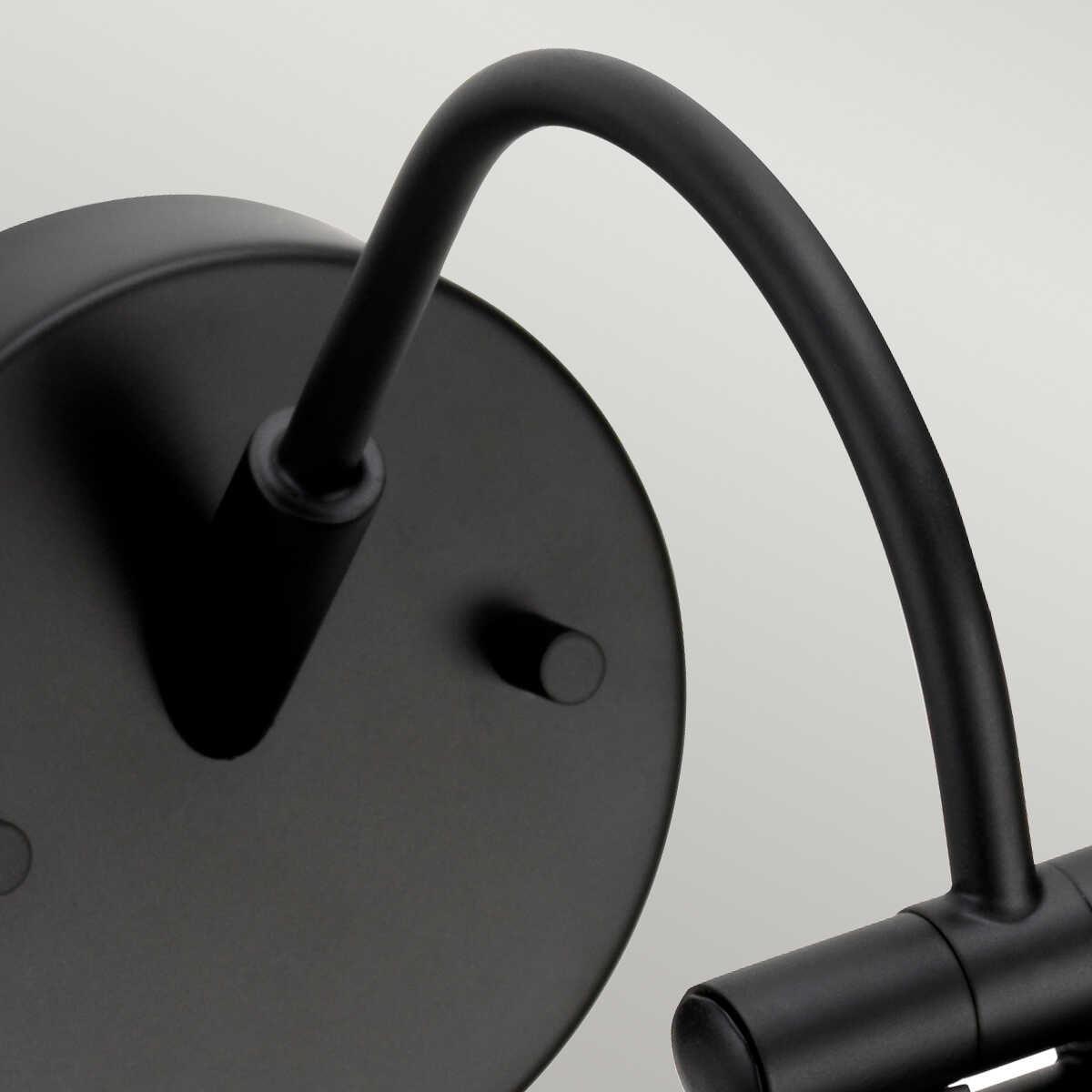 alton 1 lt small black led picture light elstead lighting Close Up