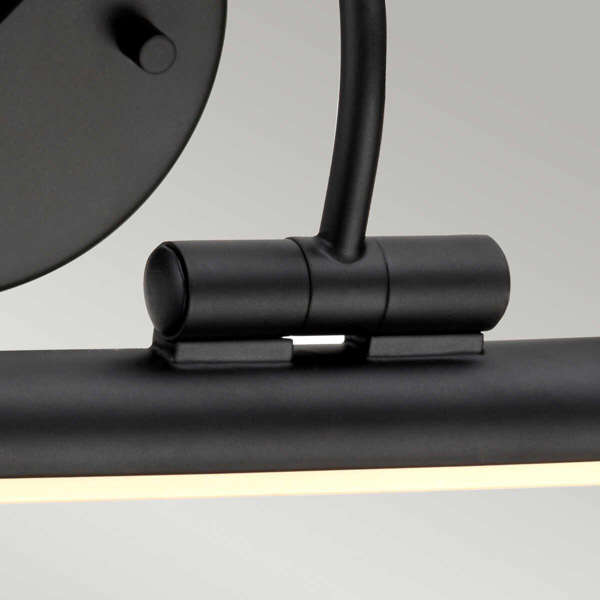 alton 1 lt small black led picture light elstead lighting Living Room Close Up