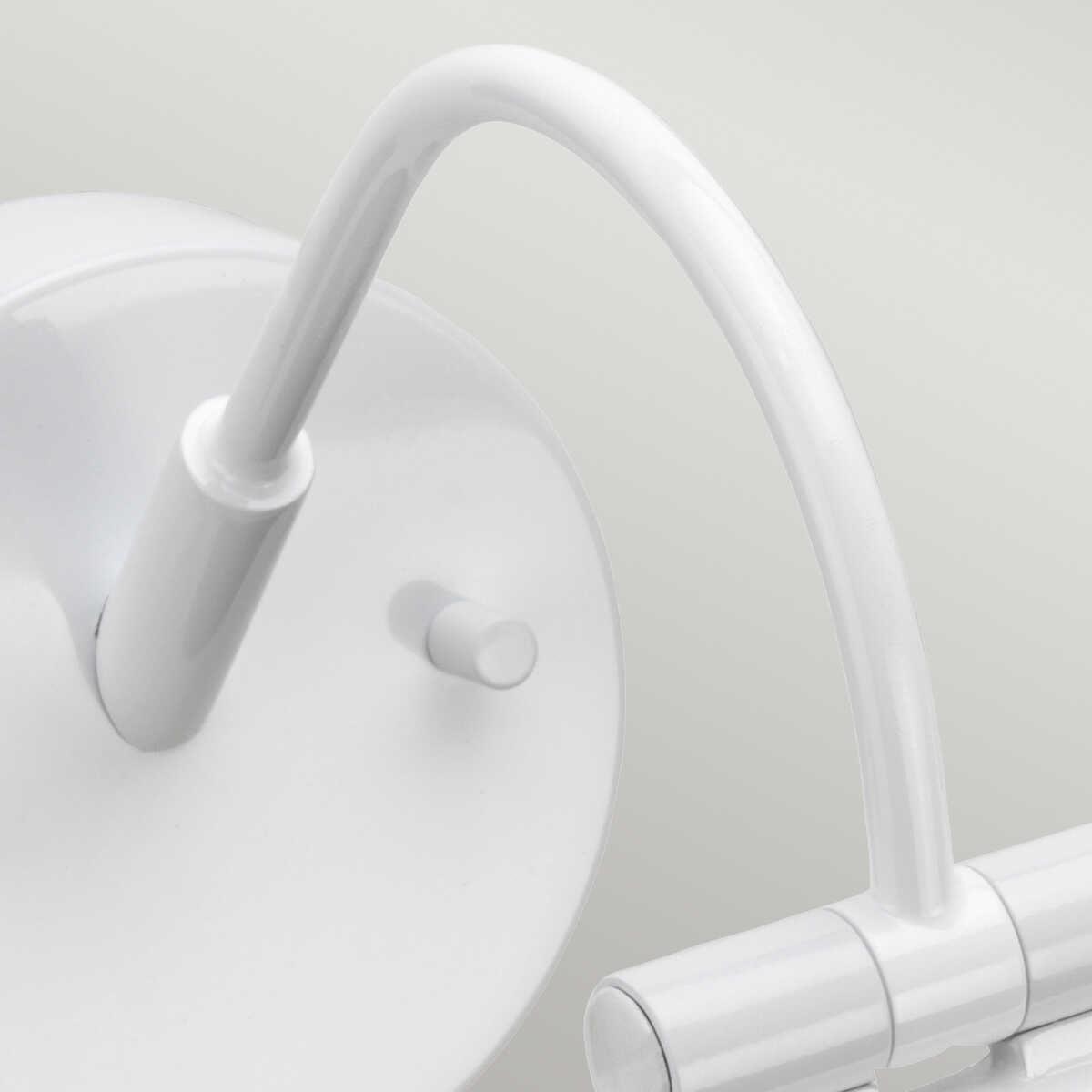 alton 1 lt small white led picture light elstead lighting Close Up