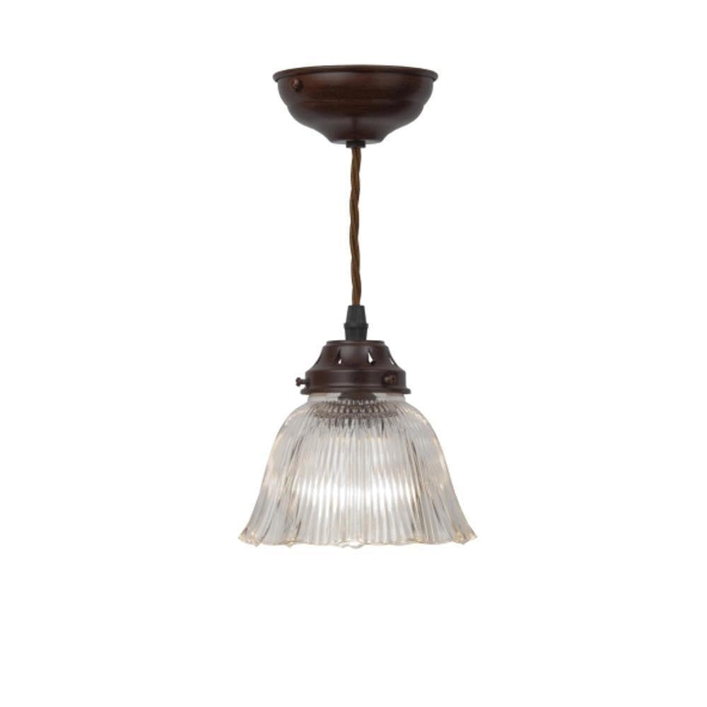 Art Deco Ceiling Light - Kansa Prismatic Frill Ceiling Light FRILL423