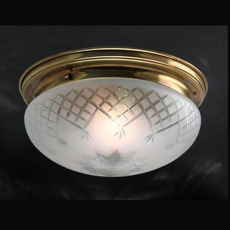 Art Deco Flush & Semi Flush - Kansa Pinestar Art Deco Ceiling Light PINE24