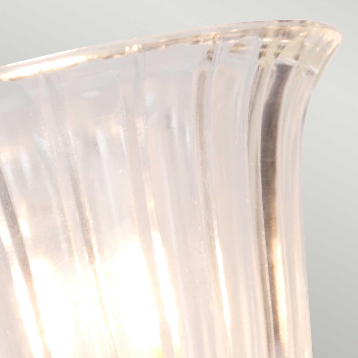 Carroll Cloche Shade Polished Brass Bathroom Wall Light Wide Living Room Image