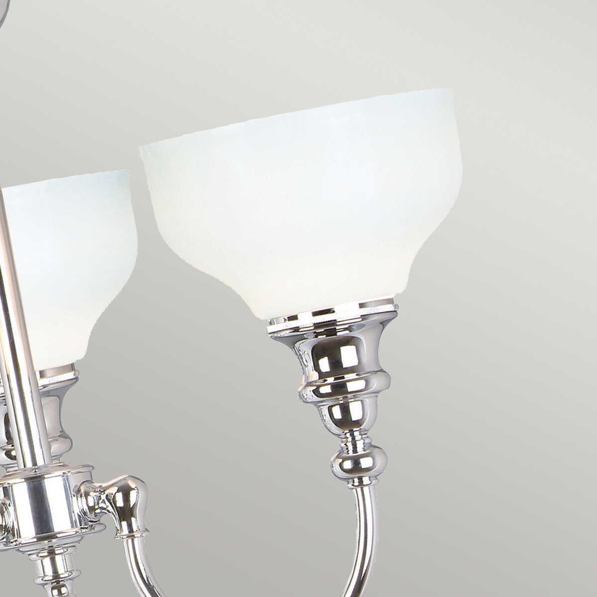 cheadle polished chrome finish 3 light semi flush bathroom ceiling light Living Room Close Up
