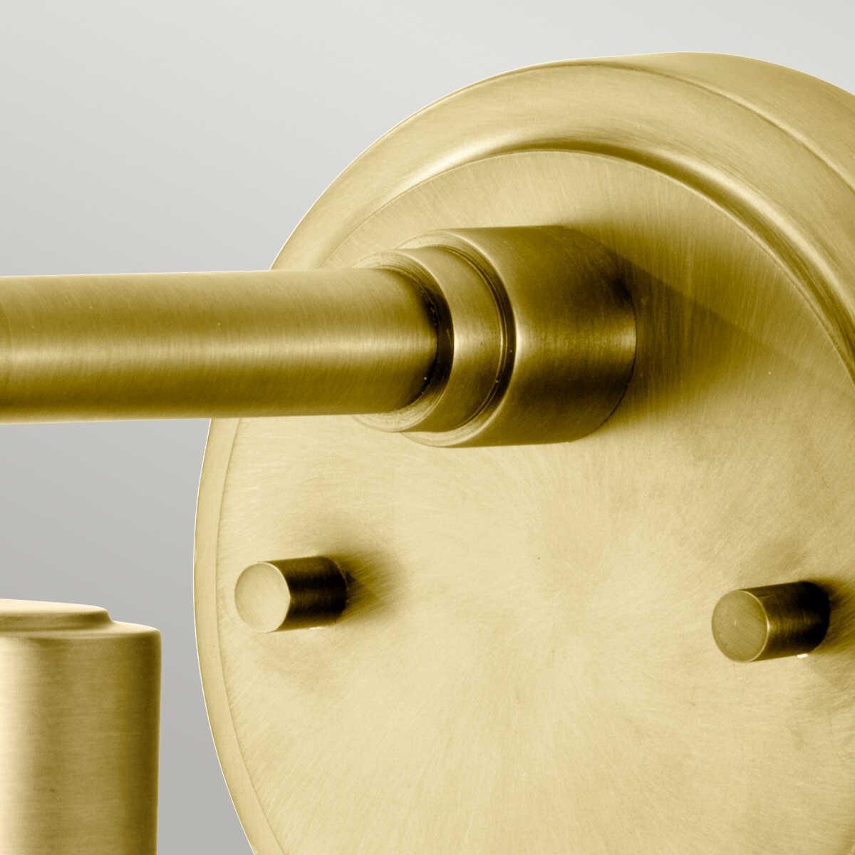 IP Rating Image - Brass wall Light Bathroom or exterior lighting