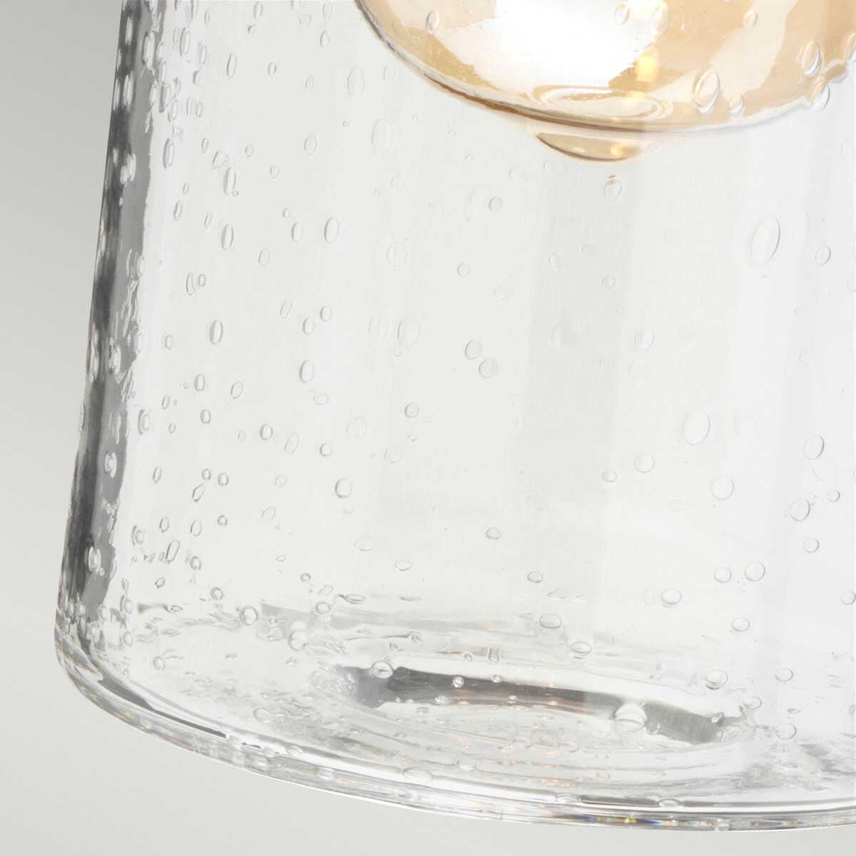 elstead lighting morvah 1 light white bathroom wall light Detailed Close Up