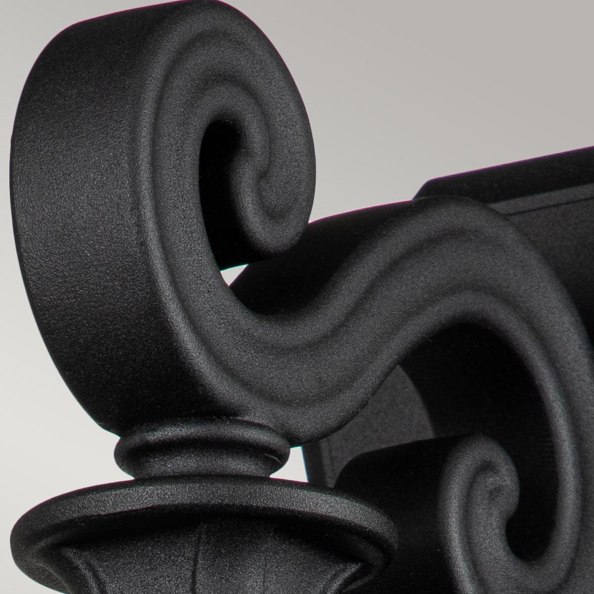 elstead bayview 1 light large outdoor wall lantern Close Up