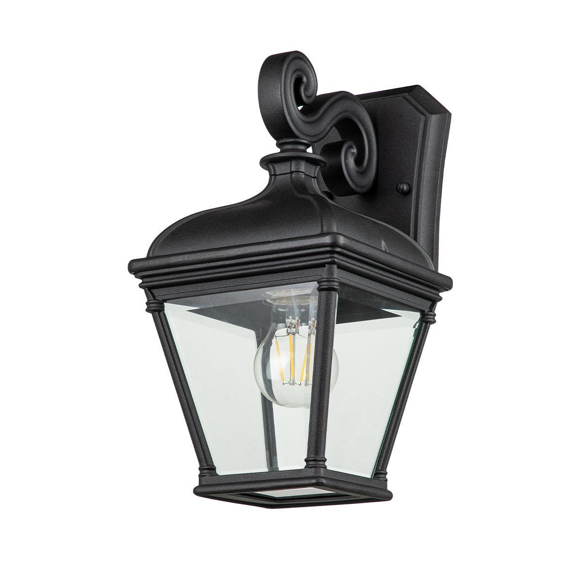 elstead bayview 1 light medium outdoor wall lantern Living Room Close Up