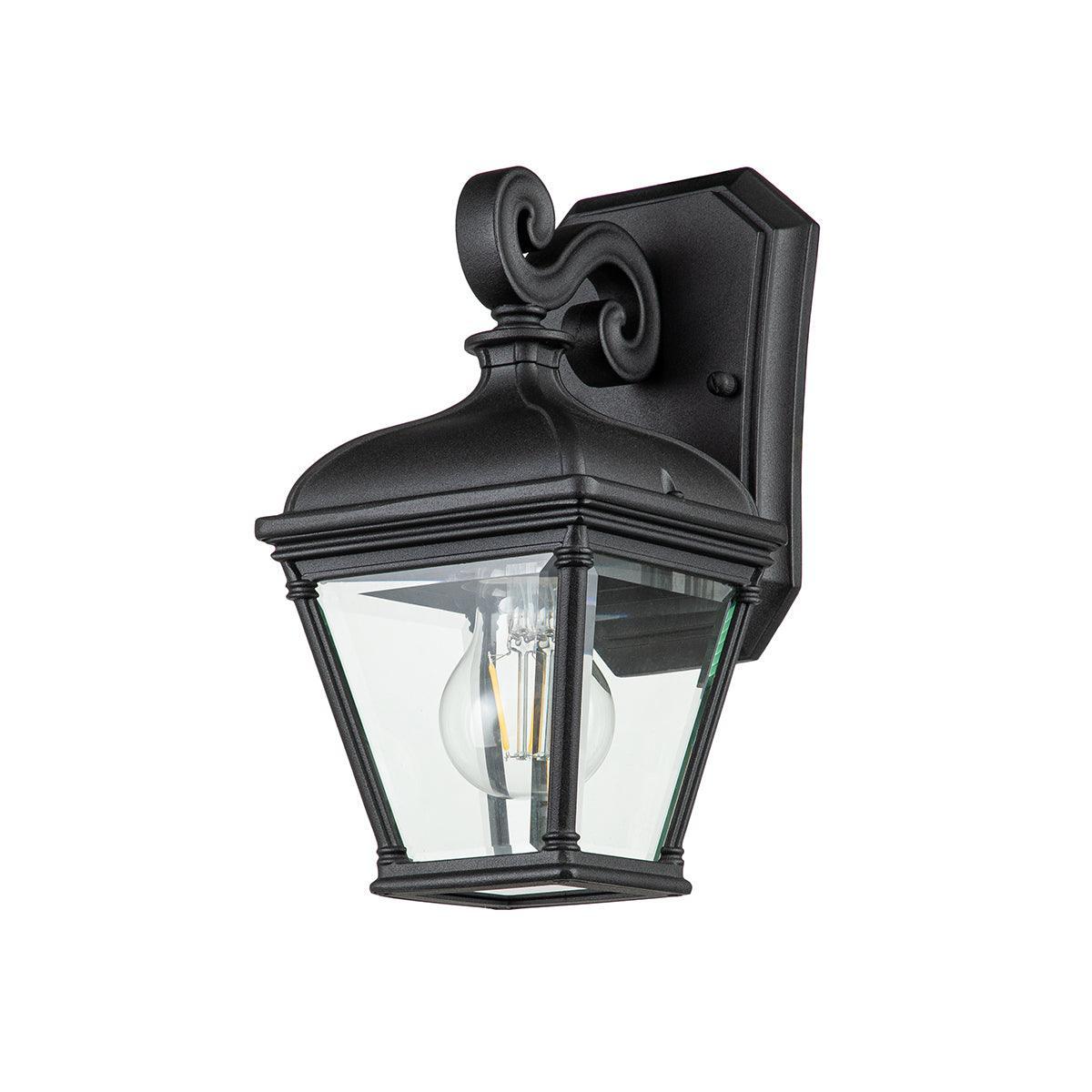 elstead bayview 1 light small outdoor wall lantern Living Room Close Up