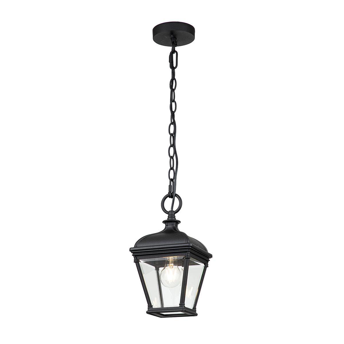 elstead bayview 1 light medium outdoor chain lantern